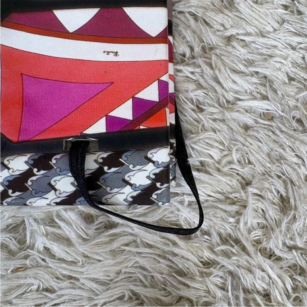 Emilio Pucci Vintage Notebook Tie Print Victoria &‎ Albert Museum Geometric